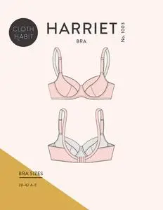 Cloth Habit Harriet Bra Pattern E-H