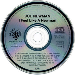 Joe Newman - I Feel Like A Newman (1956) [Reissue 1987]
