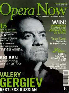 Opera Now - December 2012