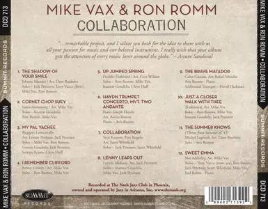 Mike Vax & Ron Romm - Collaboration (2018)