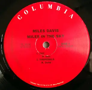 Miles Davis - Miles In The Sky (Columbia records) Vinyl rip in 24-bit/96kHz + Redbook - Request Repost 