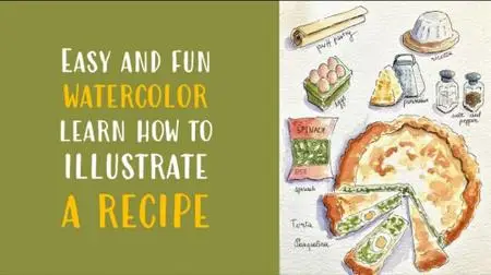 Learn How to Illustrate a Family Recipe: Sketch Italian Easter Pie.