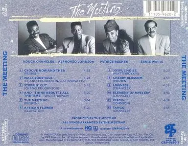 Patrice Rushen / Ernie Watts / Alphonso Johnson / Ndugu Chancler - The Meeting (1990) {GRP}