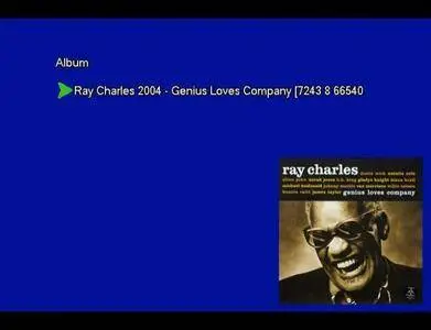 Ray Charles - Genius Loves Company (2004) [Vinyl Rip 16/44 & mp3-320 + DVD]