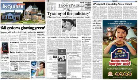 Philippine Daily Inquirer – October 24, 2010