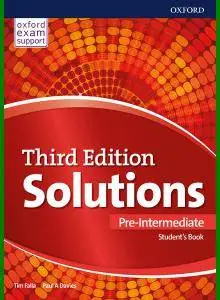 ENGLISH COURSE • Solutions • Pre-Intermediate • Third Edition • Student's Book (2017)