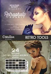 CM Retro Photography Actions & Overlays