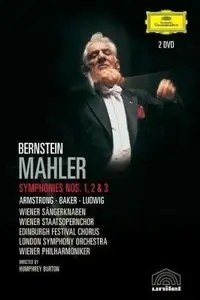 Leonard Bernstein, Wiener Philharmoniker, London Symphony Orchestra - Mahler: Symphonies Nos. 1, 2 & 3 (2005/1973)