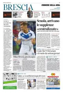 Corriere della Sera Brescia – 31 agosto 2019