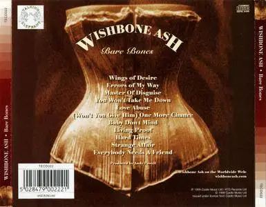 Wishbone Ash - Bare Bones (1999) {2001, Reissue}