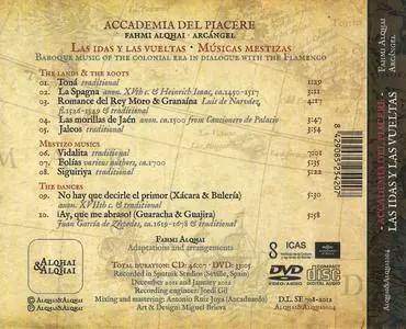 Accademia del Piacere, Fahmi Alqhai & Arcangel - Las Idas y las Vueltas (2012) {CD with DVD5 PAL Alqhai&Alqhai004}