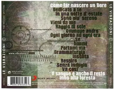 Le Vibrazioni - Come Far Nascere Un Fiore The Best Of (2011)