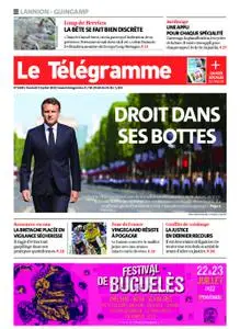 Le Télégramme Guingamp – 15 juillet 2022
