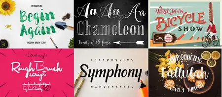 CreativeMarket Font Collection #5