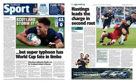 The Herald Sport (Scotland) – October 10, 2019