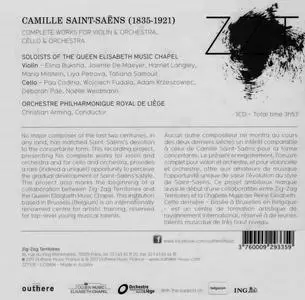 Christian Arming, Orchestre Philharmonique Royal de Liège - Camille Saint-Saëns: Complete Works for Violin & Orchestra (2013)