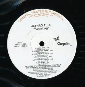 Jethro Tul - Aqualung {MFSL, US} Vinyl Rip 24/96
