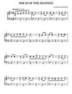 She Is Of The Heavens - Dario Marianelli (Piano Solo)