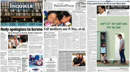Philippine Daily Inquirer – August 13, 2016