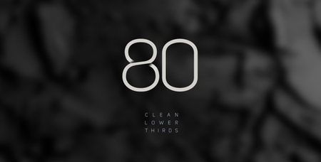 Lower Thirds - Project for After Effects (VideoHive)