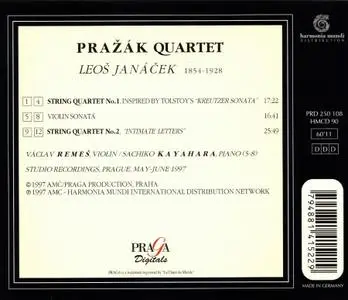 Pražák Quartet - Leoš Janáček: String Quartet 1 & 2, Violin Sonata (1997)