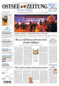 Ostsee Zeitung Wismar - 06. November 2017