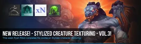 Stylized Creature Texturing Volume 3