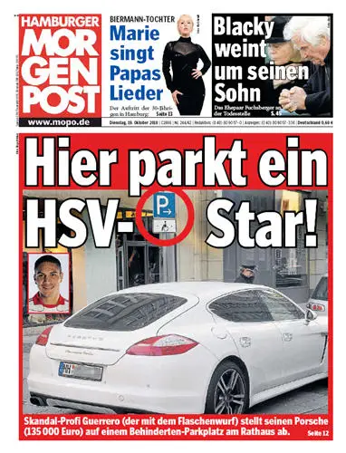 Hamburger Morgenpost vom 19 Oktober 2010