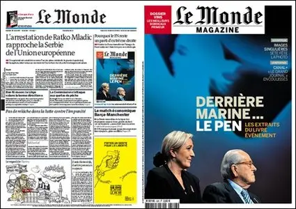 Le Monde - 28 May 2011 (+ Supplement)