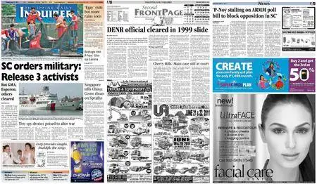 Philippine Daily Inquirer – June 21, 2011