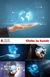 Photos - Globe in hands