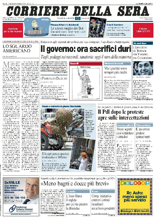 Il Corriere della Sera (25-05-10)