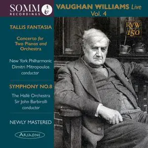 Dimitri Mitropoulos - Vaughan Williams Live Vol. 4 (2023) [Official Digital Download]