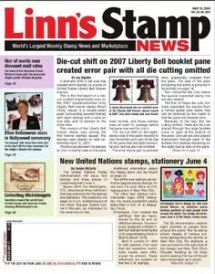 Linn's Stamp News. May 31, 2010