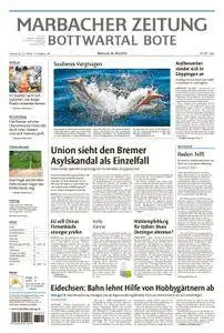 Marbacher Zeitung - 30. Mai 2018