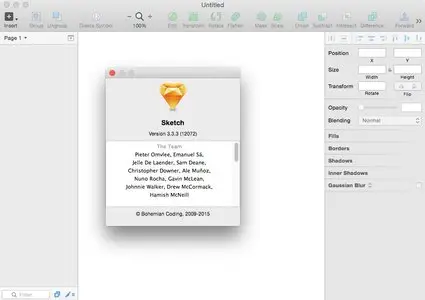 Sketch 3.3.3 Mac OS X