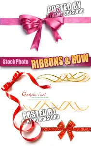 Ribbons and bow - UHQ Stock Photo