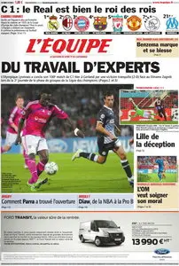 L'EQUIPE (28 Septembre 2011)