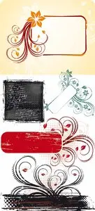 Vector Frames Set