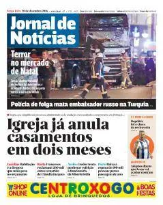 Jornal de Notícias - 20 de dezembro de 2016