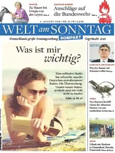 Die Welt am Sonntag Kompakt vom 04 August 2013