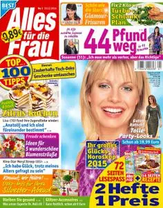 Alles für die Frau – 19. Dezember 2014