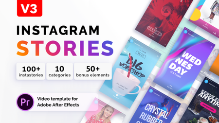 Instagram Stories - For Premiere Pro V3 - Project for Premiere Pro CC (VideoHive)