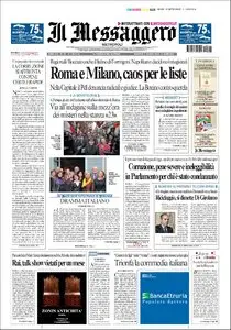 IL MESSAGGERO DEL 02 MARZO 2010
