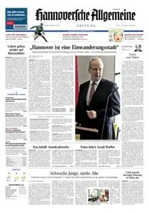 Hannoversche Allgemeine Zeitung - 11.09.2015