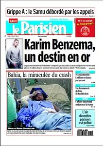 Le Parisien, du Jeudi 02 Juillet 2009.