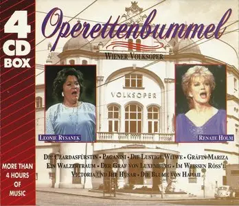 Wiener Volksoper - Operettenbummel (Operetta Festival-4CD Box)