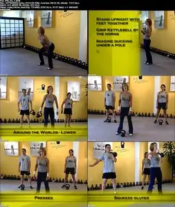 Iron Core Kettlebell with Sarah Lurie [4 DVD Workout Set]