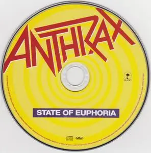 Anthrax - State Of Euphoria (1988) [2019, 30th Anniversary Ed., Japan]