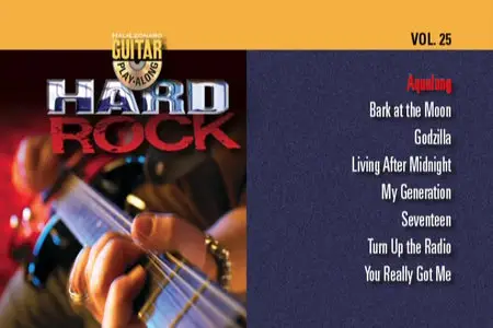 Guitar Play-Along: Volume 25 - Hard Rock [repost]